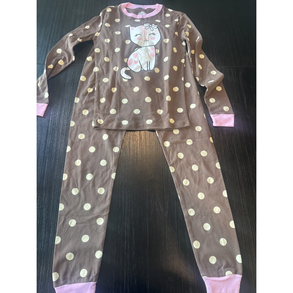 Kids Size 14 Cat Pajama Set